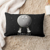 Planet Merkur & Stars Lendenkissen (Decke)