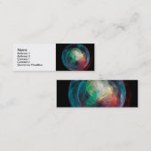 Planet Mini Visitenkarte (Vorne/Hinten)