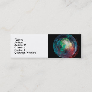 Planet Mini Visitenkarte