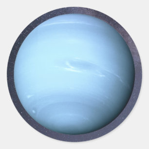 Planet Neptune Classic Round Sticker