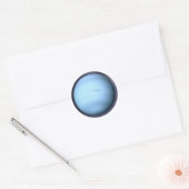 Planet Neptune Classic Round Sticker (Umschlag)