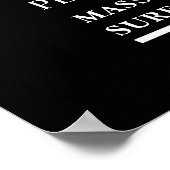 Planet Neptune Detaillierte Astronomie Poster (Ecke)