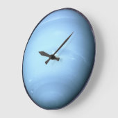 Planet Neptune Große Wanduhr (Winkel)