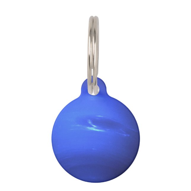 Planet Neptune Haustiermarke (Vorderseite)