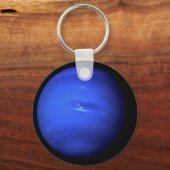 PLANET NEPTUNE natürlich (Sonnensystem) ~ Schlüsselanhänger (Vorderseite)