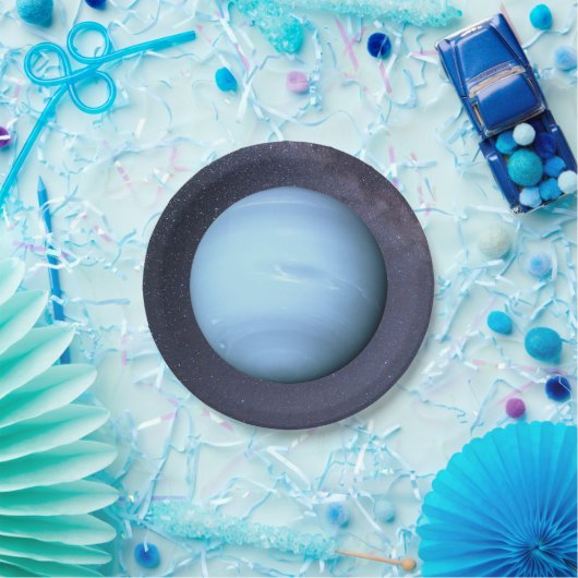 Planet Neptune Pappteller (Party)