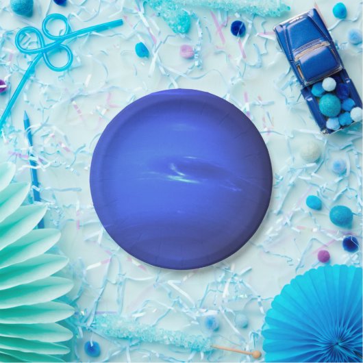 Planet Neptune Pappteller (Party)