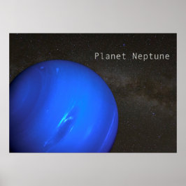 Planet Neptune Poster