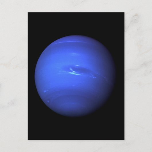 Planet Neptune Postkarte (Vorderseite)