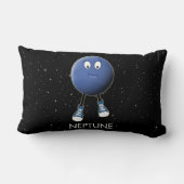 Planet Neptune & Stars Lendenkissen (Rückseite)