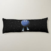 Planet Neptune & Stars Seitenschläferkissen (Rückseite)