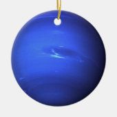Planet Neptune Weihnachtsbaum Keramik Ornament (Vorne)