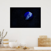 Planet - Neuseeland Poster (Küche)