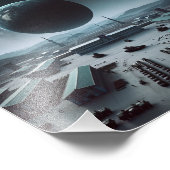 Planet Nordkorea Fotodruck (Ecke)