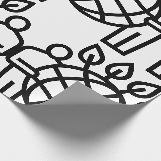 Planet Ökosystem Geschenkpapier