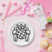 Planet Ökosystem Pappteller (Party)