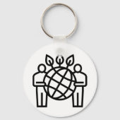 Planet Ökosystem Schlüsselanhänger (Rückseite)