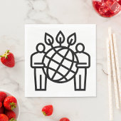 Planet Ökosystem Serviette