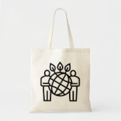 Planet Ökosystem Tragetasche (Vorne)