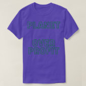 Planet over profit 1 T-Shirt (Design vorne)