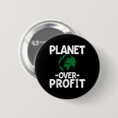 Planet-over-Profit Button (Vorne & Hinten)