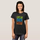 Planet-over-Profit T-Shirt (Vorne ganz)