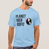 Planet-over-Profit T-Shirt (Vorderseite)