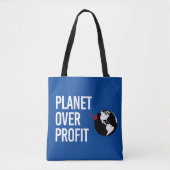 Planet-over-Profit Tasche (Vorderseite)