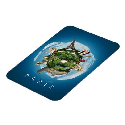 Planet Paris Magnet (Linke Seite)