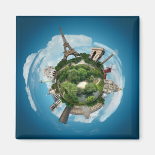 Planet Paris Magnet