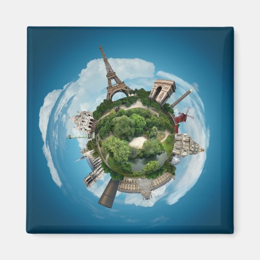 Planet Paris Magnet (Vorne)