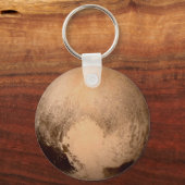 PLANET PLUTO - HABEN EIN HERZ! (Sonnensystem) ~ Schlüsselanhänger (Vorderseite)
