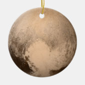 Planet Pluto Keramik Ornament (Vorne)