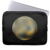 Planet Pluto Laptop Sleeve (Vorderseite)