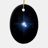 Planet Pluto Mond Charon NASA Keramikornament (Vorne)