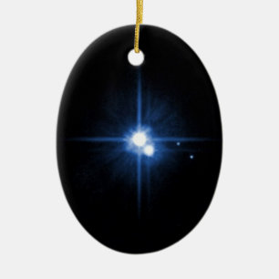 Planet Pluto Mond Charon NASA Keramikornament