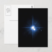 Planet Pluto Mond Charon NASA Postkarte (Vorne/Hinten)