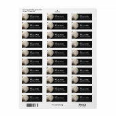 Planet Pluto Solar System Space Rücksendeadresse (Vorne)