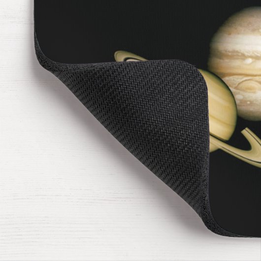 Planet Pluto WTF!? Funny Science Geek Astronomie Mousepad (Ecke)