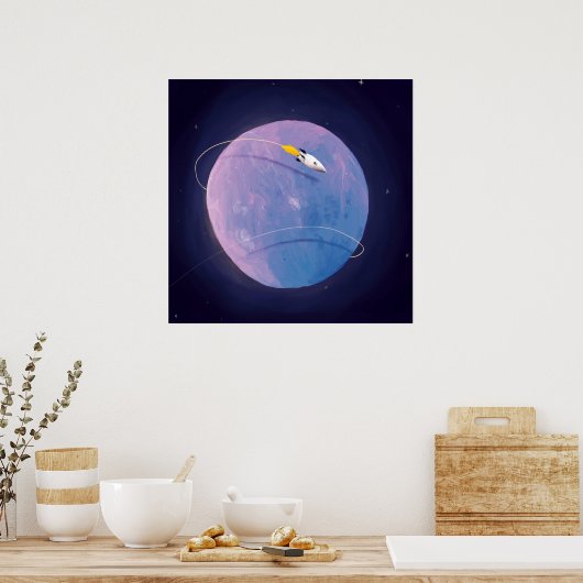 Planet Poster (Küche)