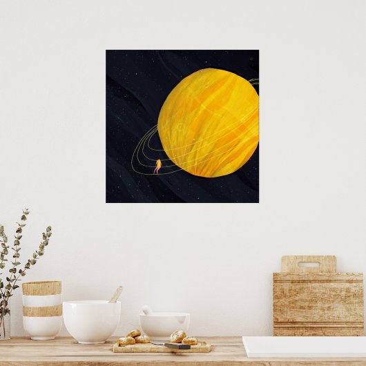 Planet Poster (Küche)