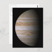 Planet Postkarte (Vorne/Hinten)