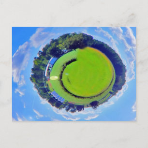 Planet Postkarte