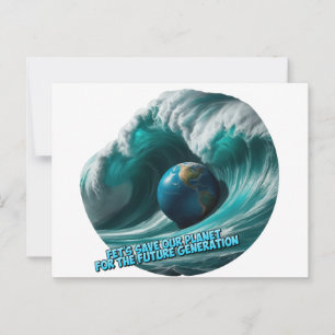 Planet Postkarte