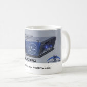 Planet Postmoderna Kunst:  Admin Bldg Concept-Tass Kaffeetasse (VorderseiteRechts)