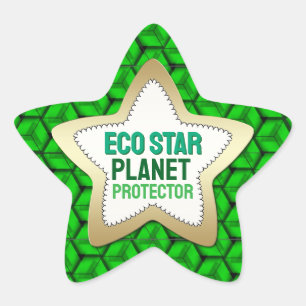 Planet Protector Eco Stern Sticker
