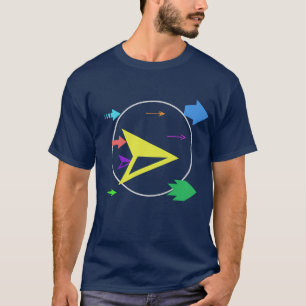 Planet Raumobjekte T-Shirt