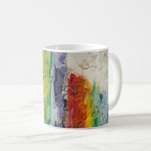 Planet: Regenbogen Kaffeetasse (VorderseiteRechts)