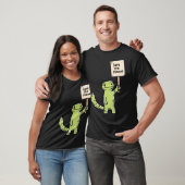 Planet Retter Dino Schild T-Shirt (Unisex)