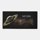 Planet Saturn Astronomie Schreibtischunterlage (Vorderseite)
